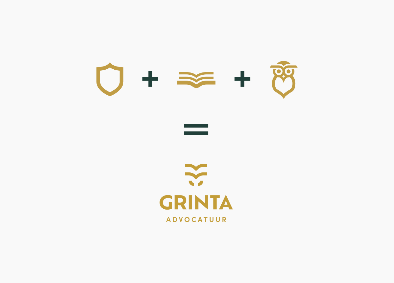 Grinta Advocatuur logo filosofie rebus