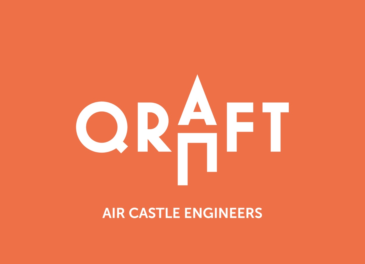 Octagon Multimedia Design Obbicht: Qraft ontwerpers binnen de Qeske community logo design.